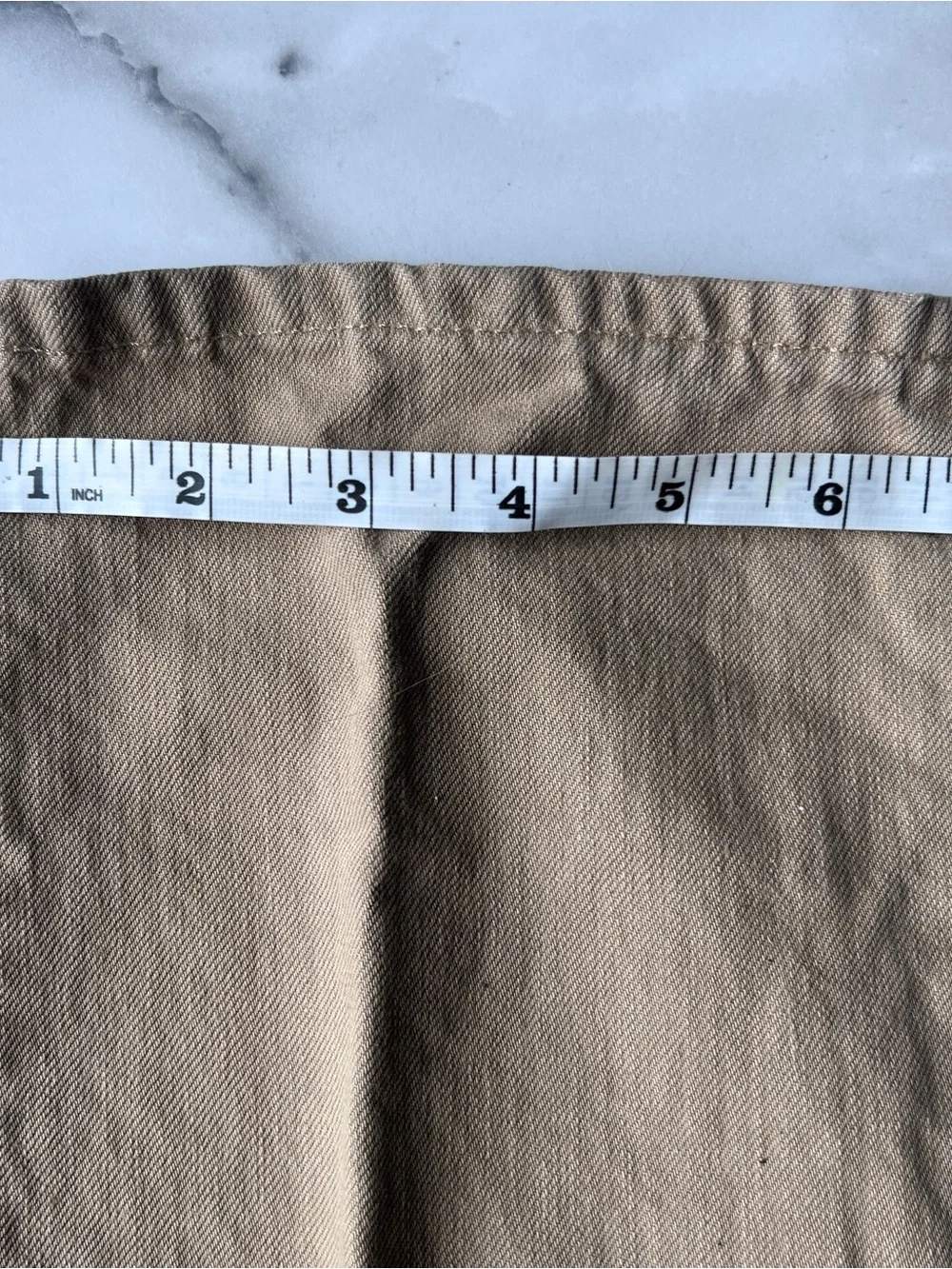 J. Crew Beige/Tan Straight-Leg Jeans style 770 32x34